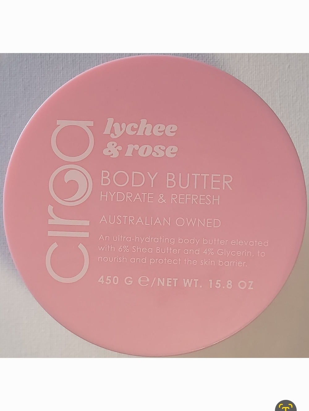 Ciroa Lychee & Rose Body Butter - Pink
